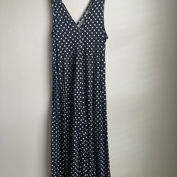ASOS design curved smock jumpsuit in polka dot - Picture 5 of 9